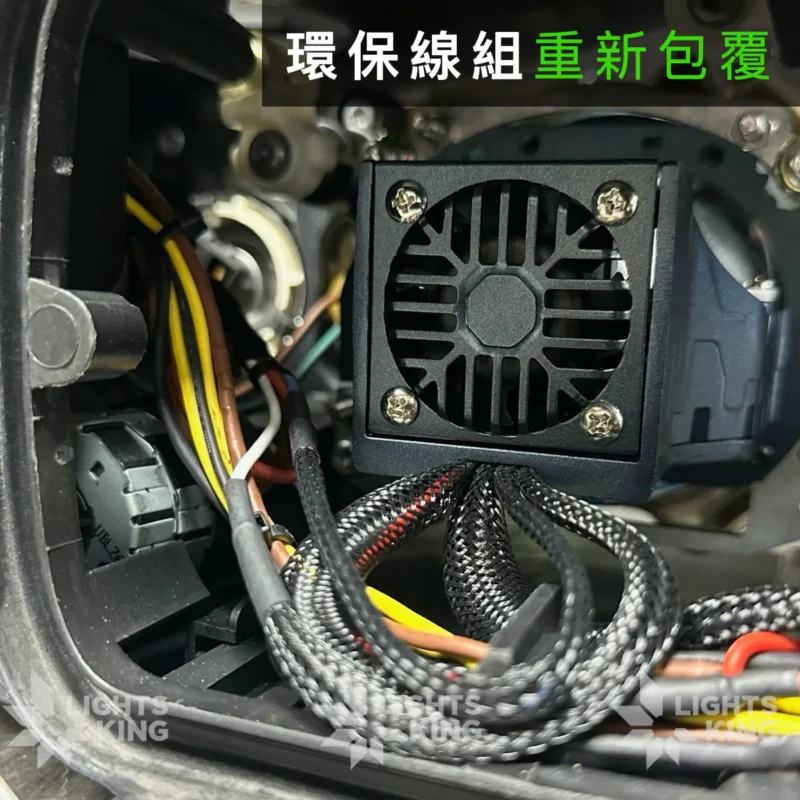 Volvo S40 升級 P800 LED 雙晶片魚眼模組