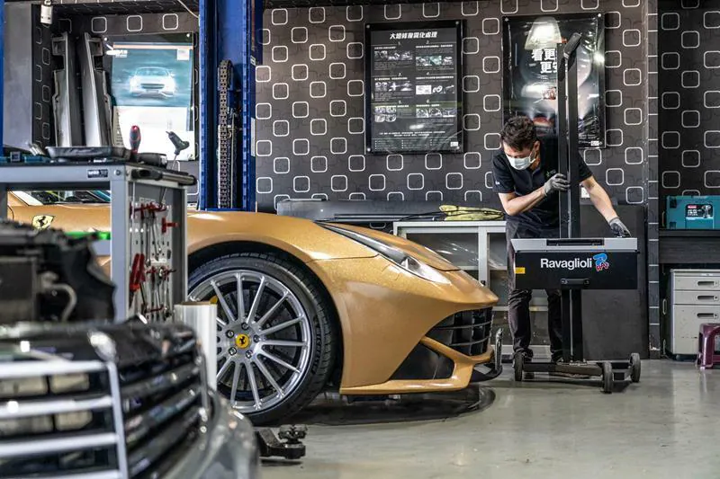 FERRARI F12 Berlinetta 車燈翻新升級