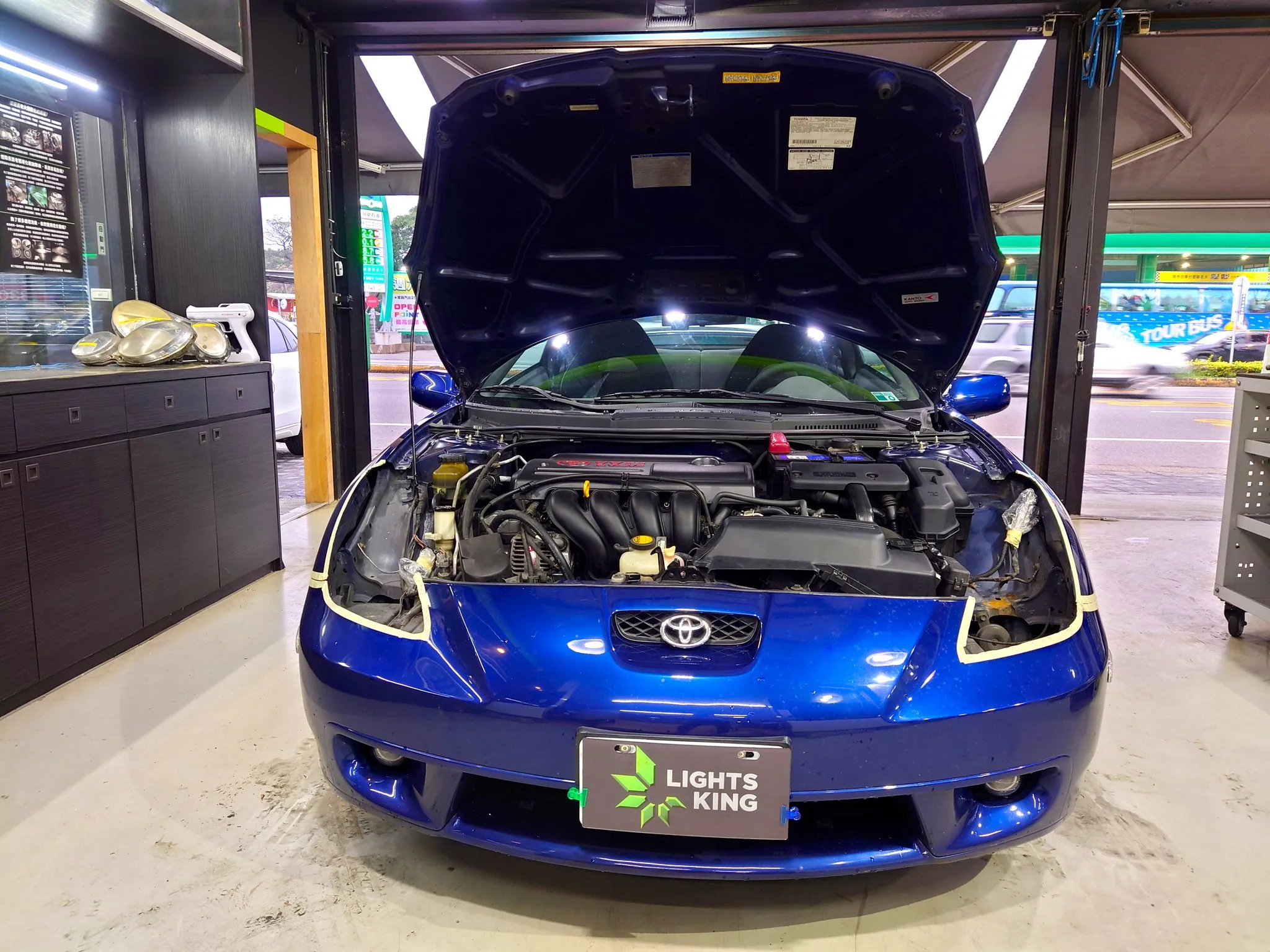 TOYOTA Celica 大燈霧化修復